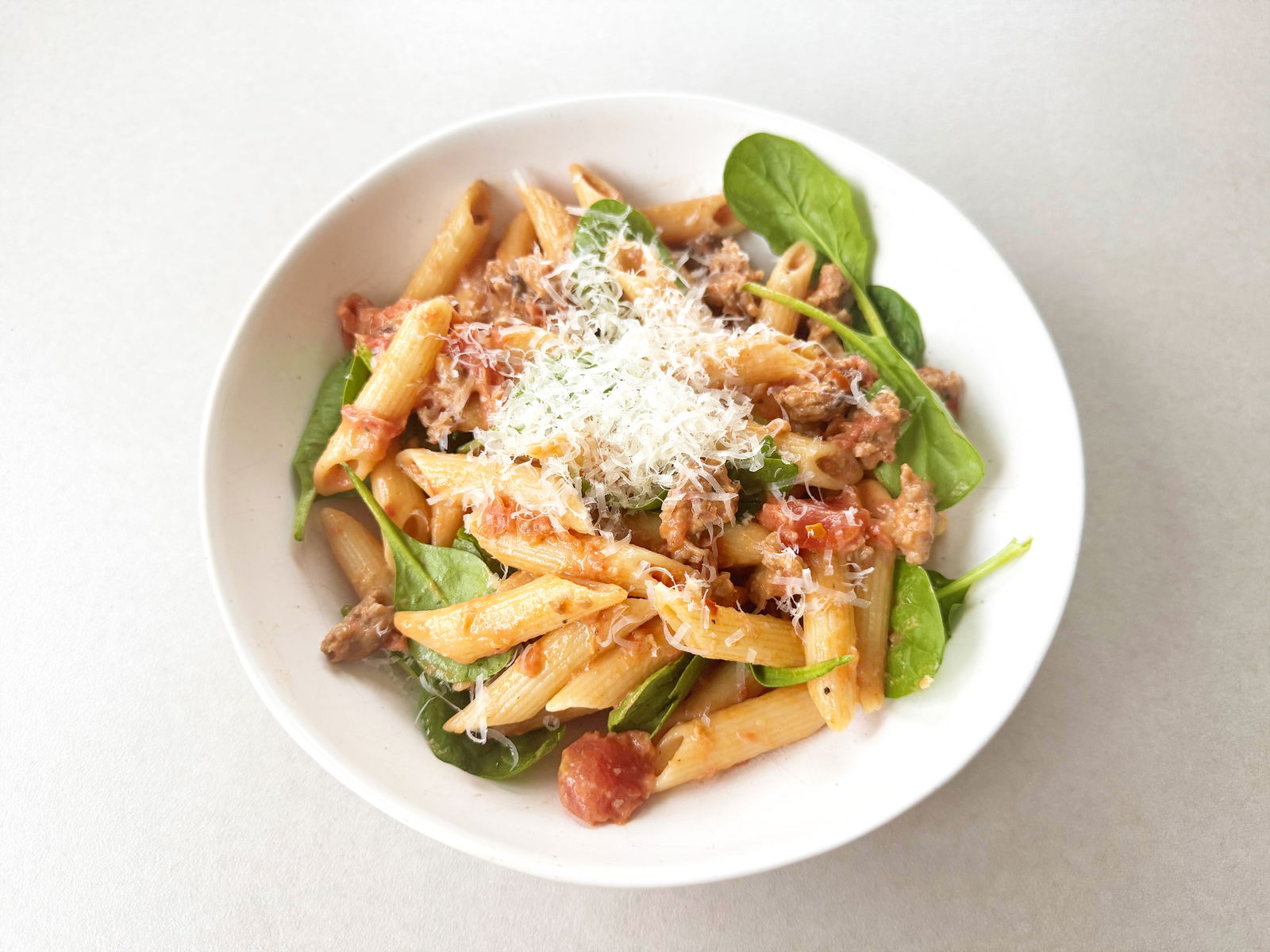 Spicy Sausage Penne