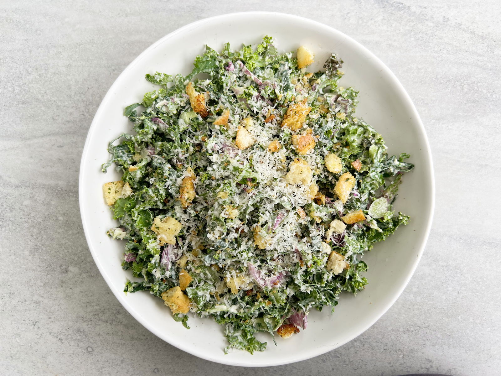 Kale Caesar Salad