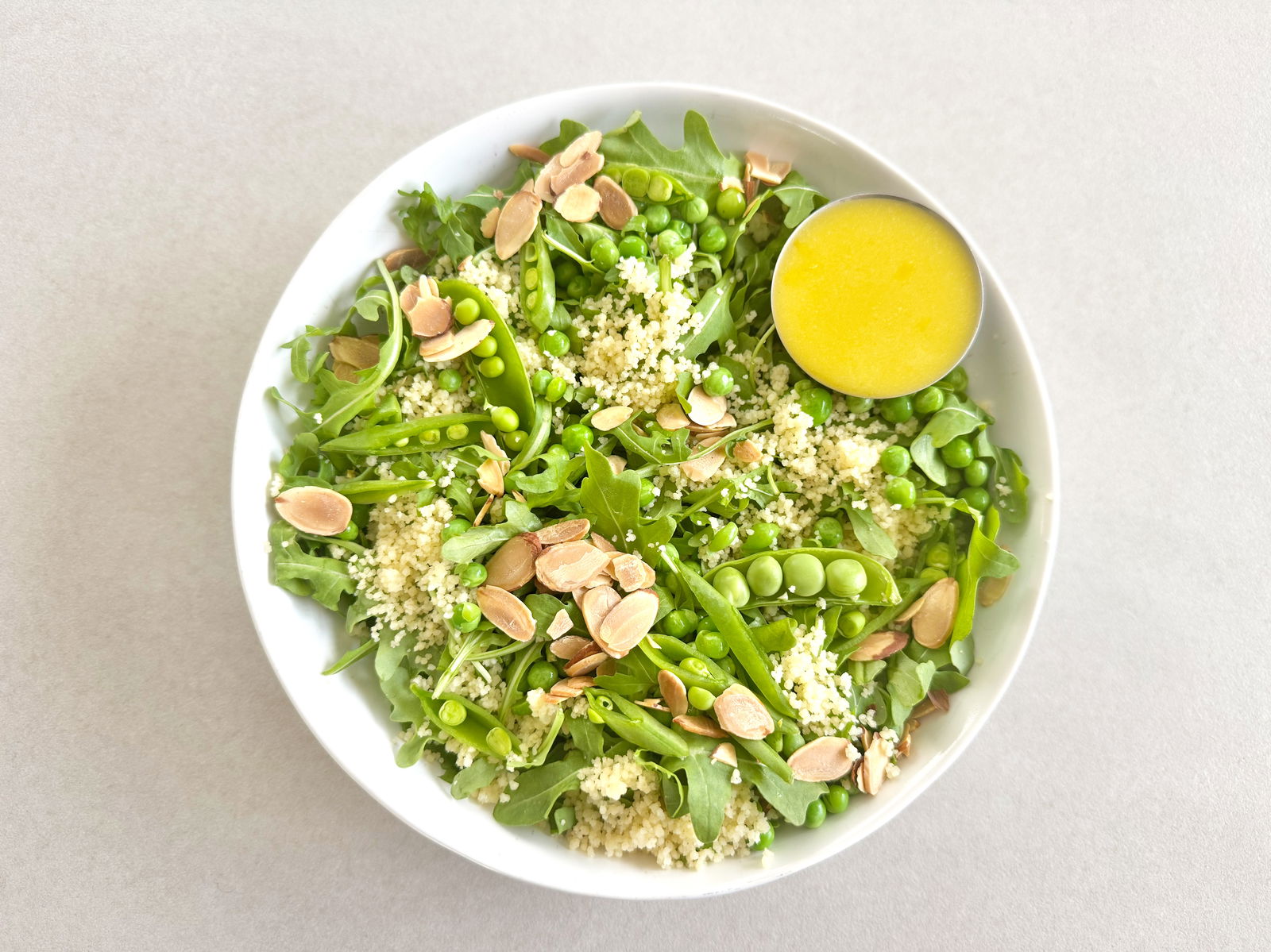 Green Pea Couscous Salad